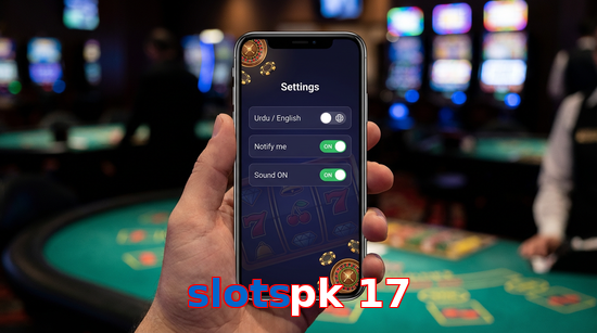 Game list for Slotspk 17 app section