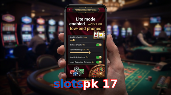 Payment and PKR controls in Slotspk 17