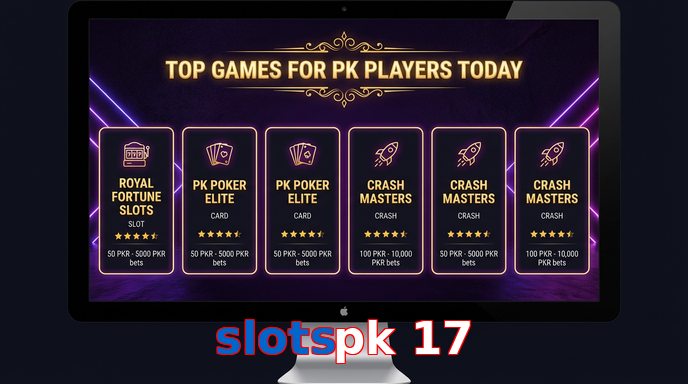 Payment and PKR controls in Slotspk 17