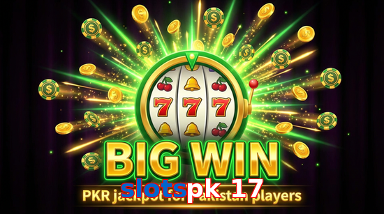 Big win animation on Slotspk 17 slot game